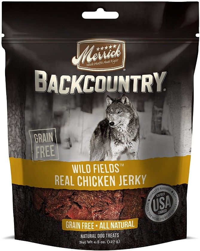 Merrick Backcountry Wild Prairie Real Chicken Jerky image 0