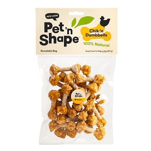 Pet 'n Shape Chik 'n Dumbbells Dog Treats image 0
