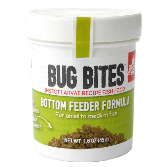 Fluval Bug Bites Bottom Feeder Formula Granules for Small-Medium Fish image 0