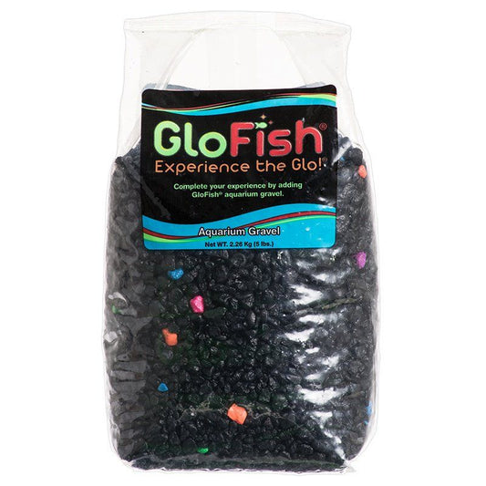 GloFish Aquarium Gravel - Black & Flourescent Mix image 0