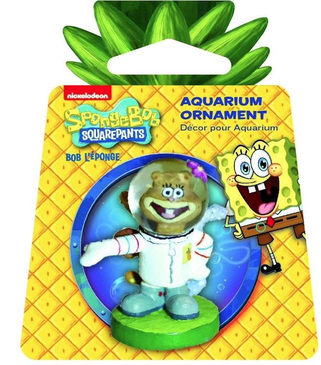 Spongebob Sandy Aquarium Ornament image 0