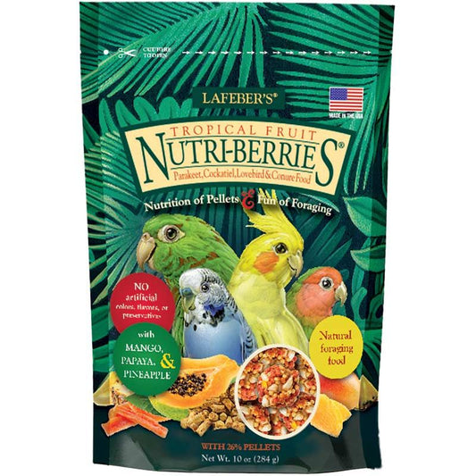 Lafeber Tropical Fruit Nutri-Berries Parakeet, Cockatiel & Conure Food image 0