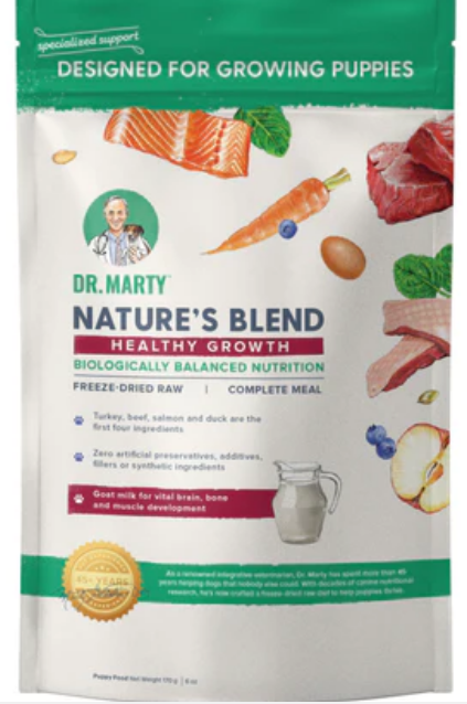 Dr. Marty Nature's Blend for Puppies Freeze Dried Raw Dog Food image 0