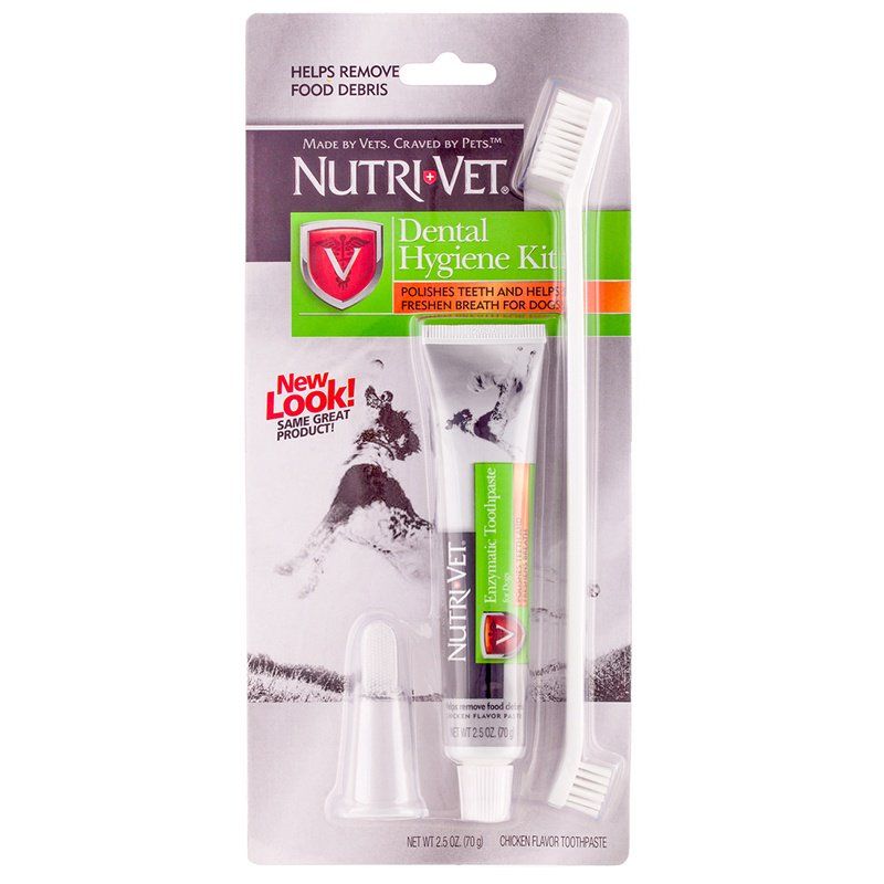Nutri-Vet Dental Hygene Kit for Dogs image 0