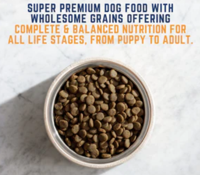 Natural Balance Original Ultra Chicken & Barley Formula Large Breed Bites 30lbs image 1