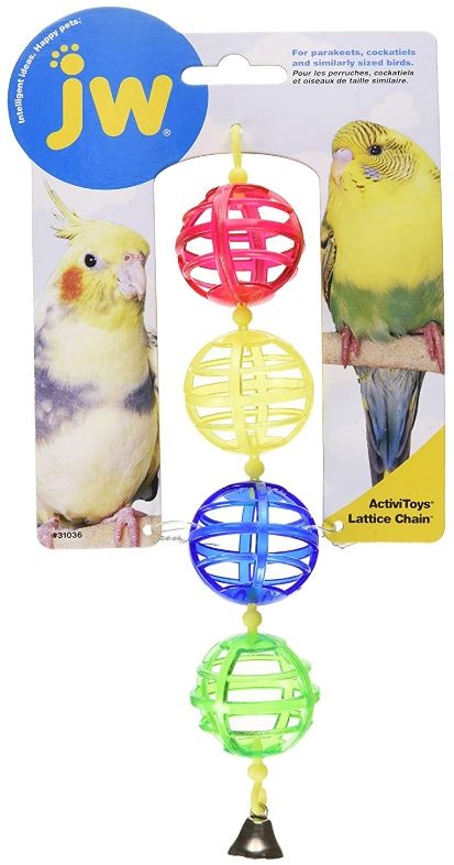 JW Insight Lattice Chain Bird Toy image 0