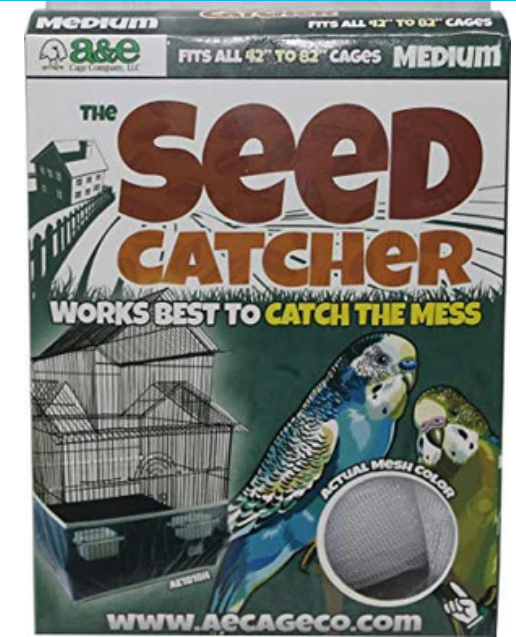 A&E Cage Company Seed Catcher Bird Cage Covers Guards - Medium image 0