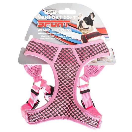 Coastal Pet Sport Wrap Adjustable Harness - Pink image 0
