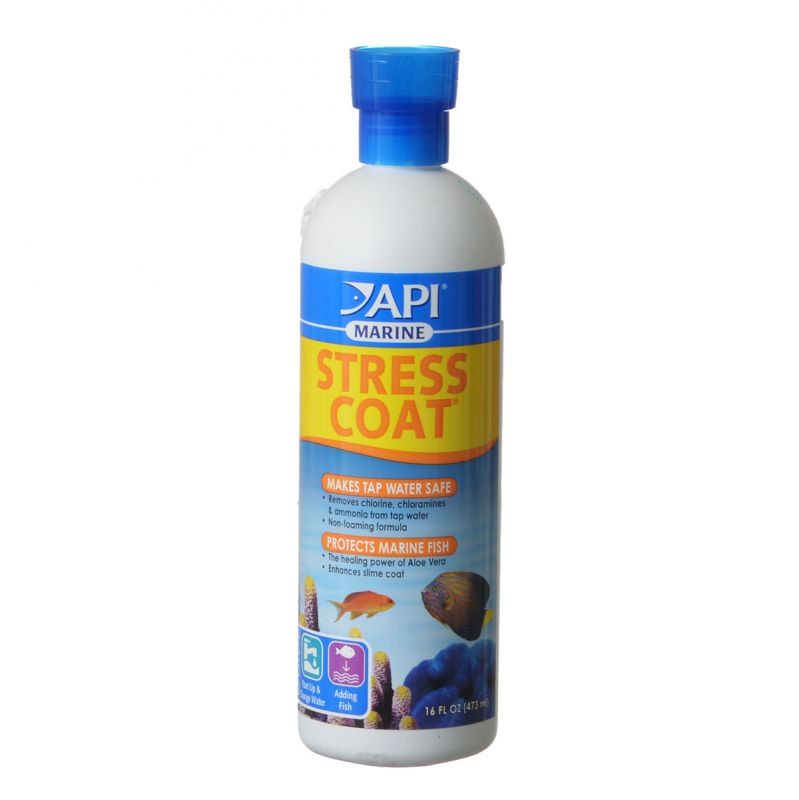 API Stress Coat Marine Fish & Tap Water Conditioner image 0