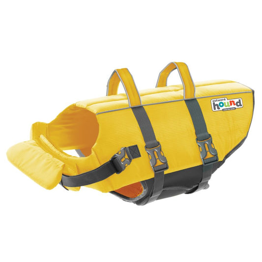 Outward Hound Granby Splash Yellow Dog Life Jacket image 0