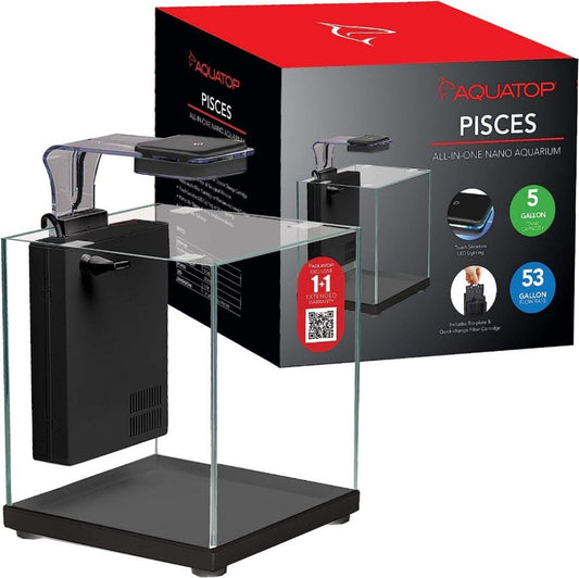 Aquatop Pisces Nano Cube Glass Aquarium image 0
