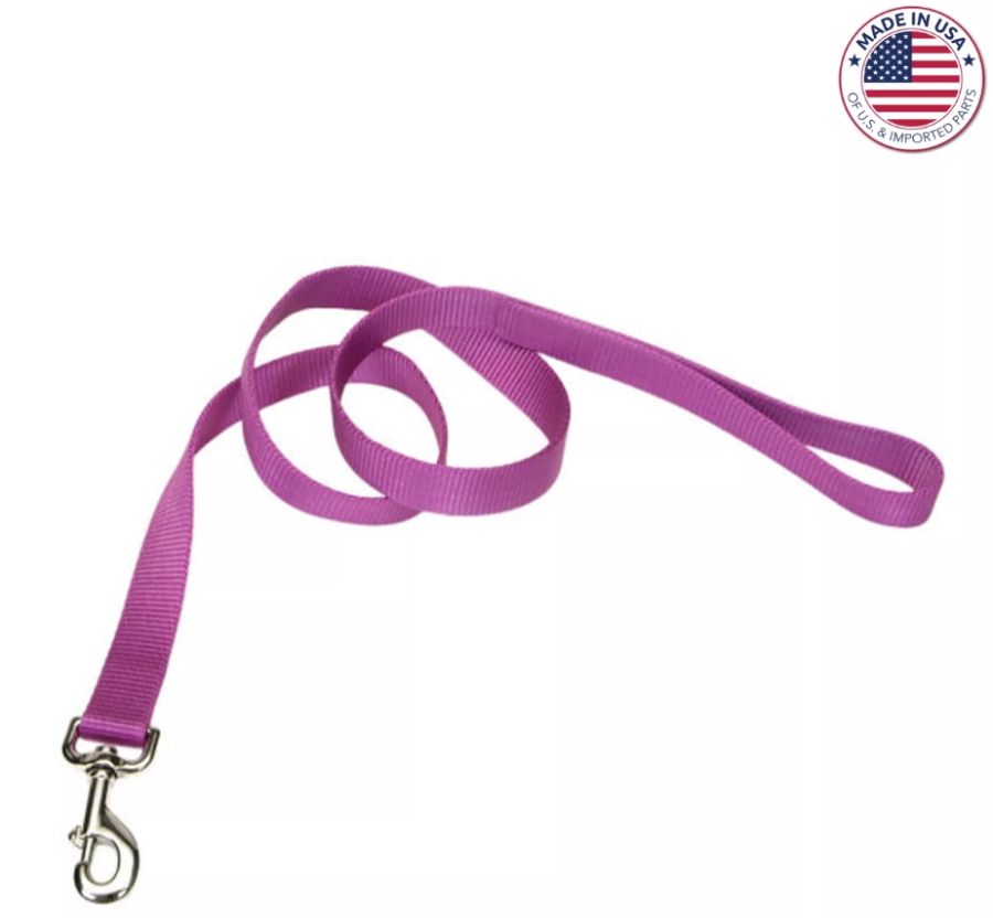 Coastal Pet Single-Ply Nylon Dog Leash Orchid image 0