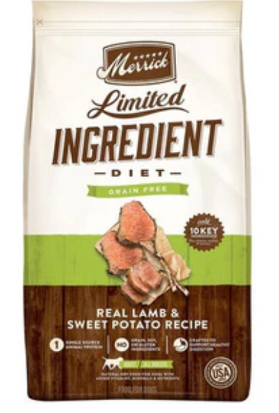 Merrick Limited Ingredient Diet Grain-Free Lamb Dry Dog Food image 0