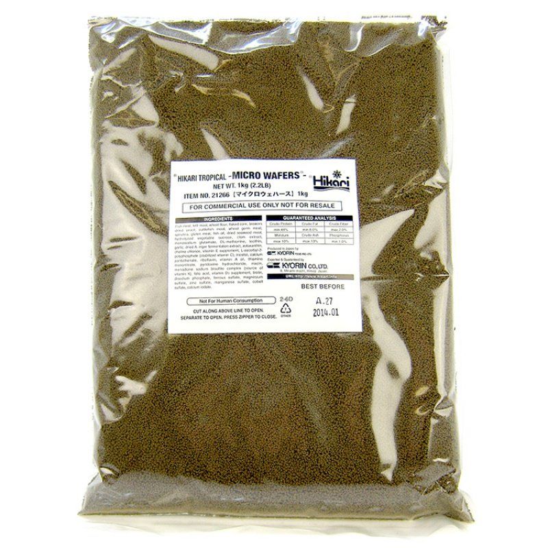 Hikari Micro Wafers for Small & Medium Size Tropical Fish image 0