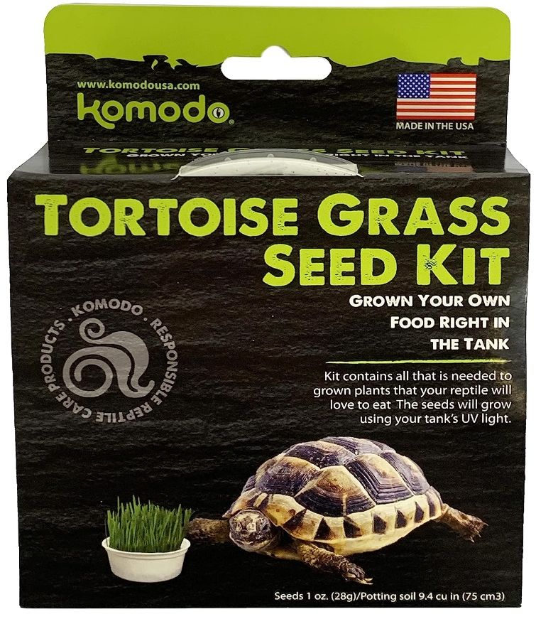 Komodo Tortoise Grass Seed Kit image 0