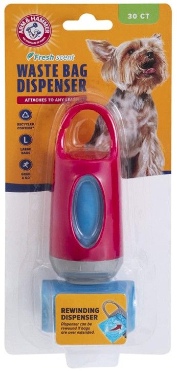 Arm and Hammer Waste Bag Dispenser Assorted Colors image 0