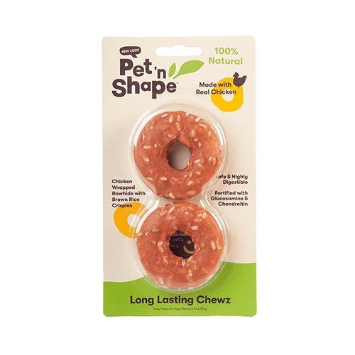 Pet 'n Shape Long Lasting Chewz Rings - Chicken Flavor image 0