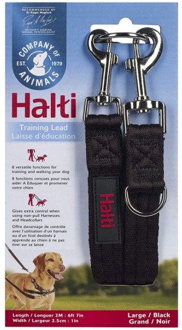Halti Training Lead for Dogs - Black image 0
