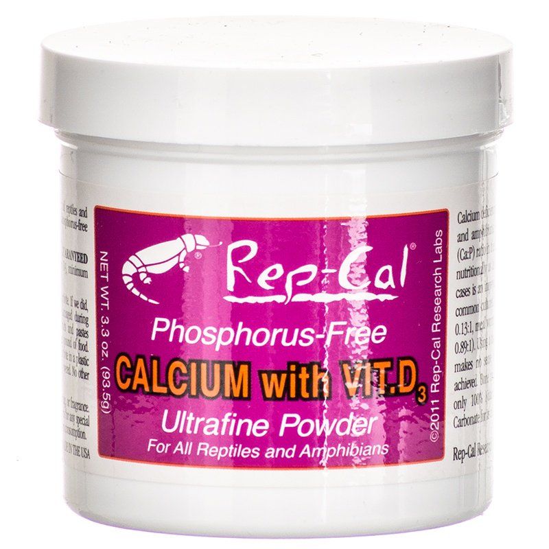 Rep Cal Phosphorus Free Calcium with Vitamin D3 - Ultrafine Powder image 0