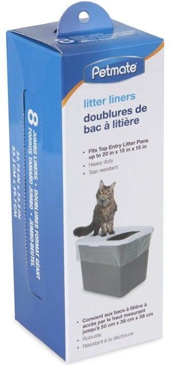 Petmate Top Entry Litter Pan Liners image 0