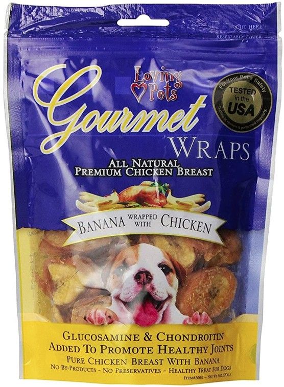 Loving Pets Gourmet Banana & Chicken Wraps image 0