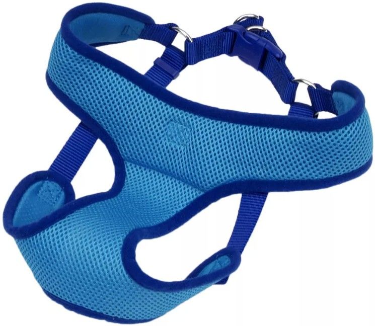 Coastal Pet Comfort Soft Wrap Adjustable Dog Harness Blue image 0