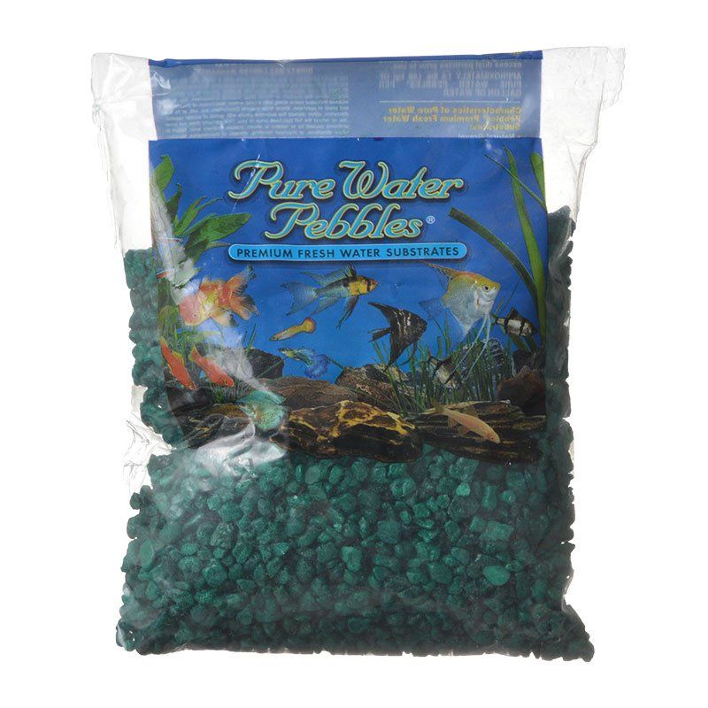 Pure Water Pebbles Aquarium Gravel - Emerald Green image 0