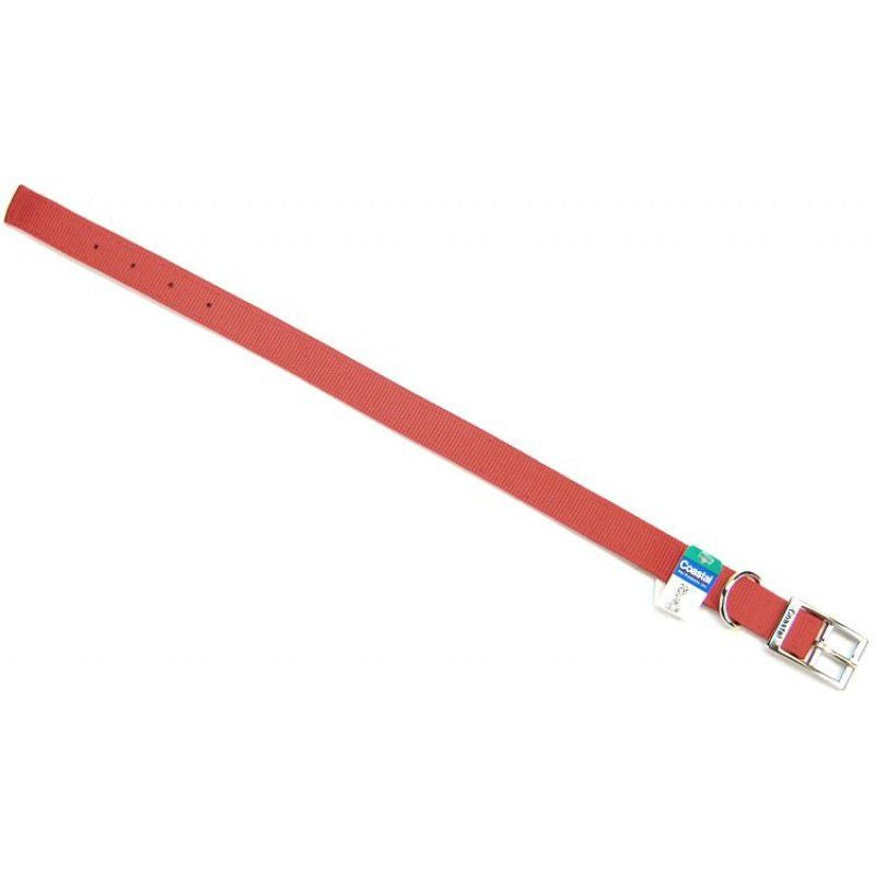 Coastal Pet Double Nylon Collar - Red image 0