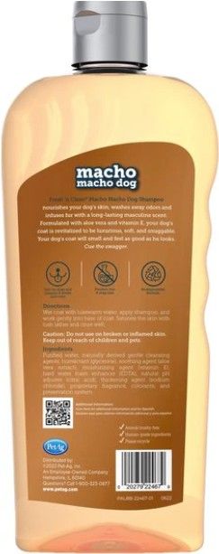 Fresh n Clean Macho Macho Masculine Dog Shampoo image 0