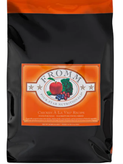 FROMM Four-Star Nutritionals Chicken A La Veg Dry Dog Food image 0