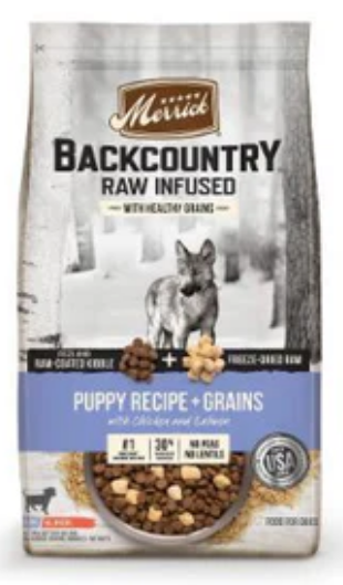 Merrick 'Backcountry' Puppy Recipe with Healthy Grains Dry Dog Food image 0