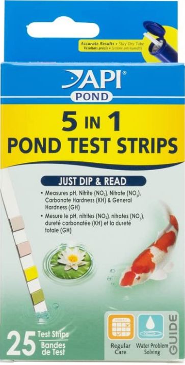 API Pondcare 5-in-1 Pond Test Strips image 0