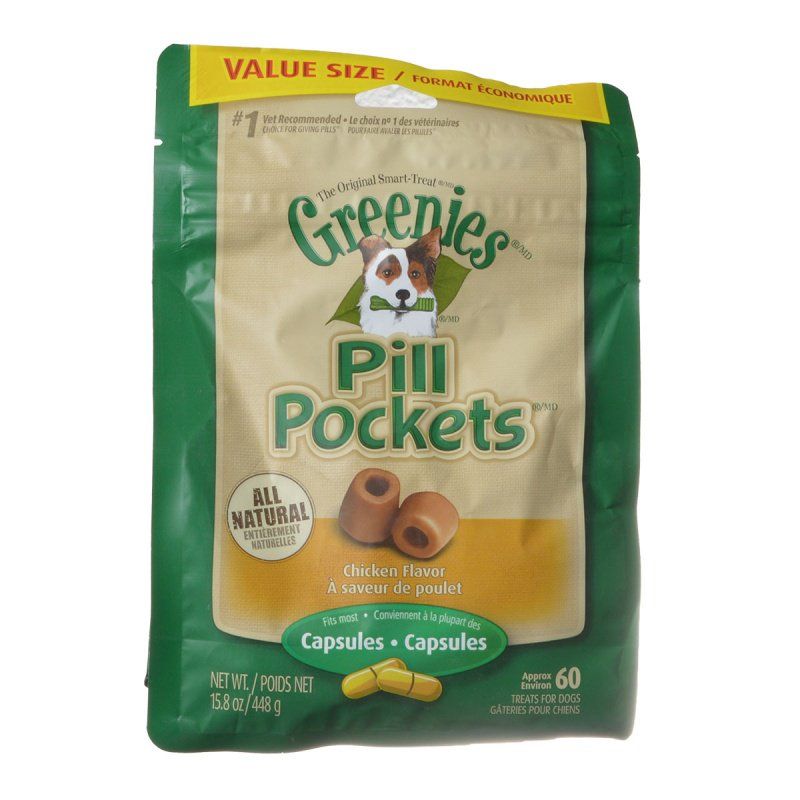 Greenies Pill Pocket Chicken Flavor Dog Treats image 0