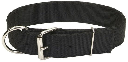 Coastal Pet Macho Dog Nylon Collar with Roller Buckle 1.75" Wide Black image 0