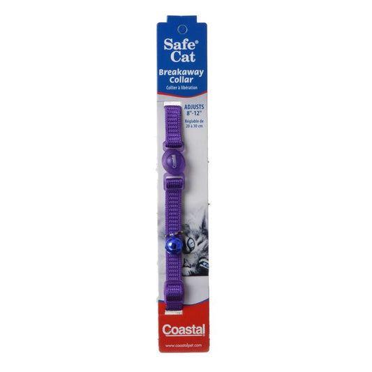 Coastal Pet Safe Cat Nylon Adjustable Breakaway Collar Purple image 0