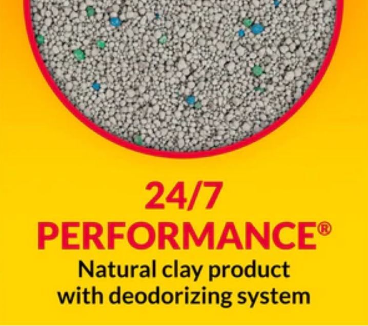 Tidy Cats Scoop 24/7 Performance Odor Control Multiple Cats Litter - 40lb Box image 1