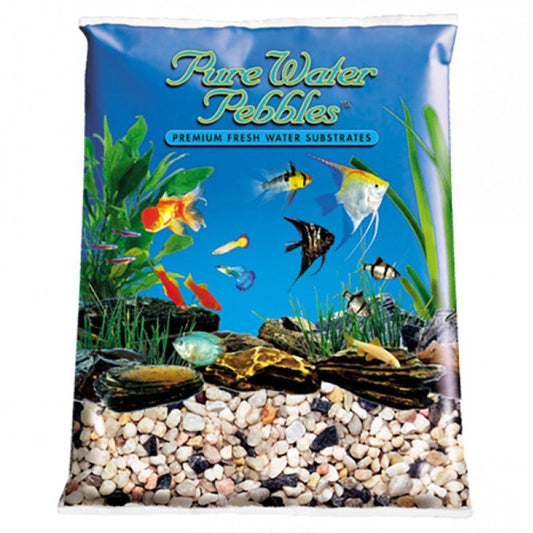 Pure Water Pebbles Aquarium Gravel - Rainbow Gems image 0