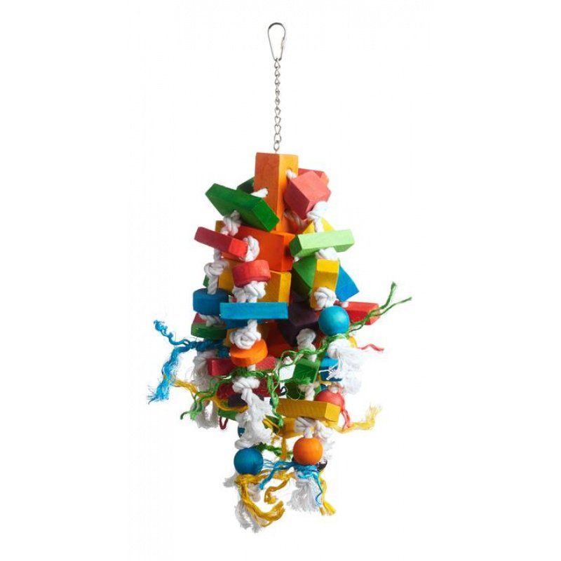 Prevue Bodacious Bites Wizard Bird Toy image 0