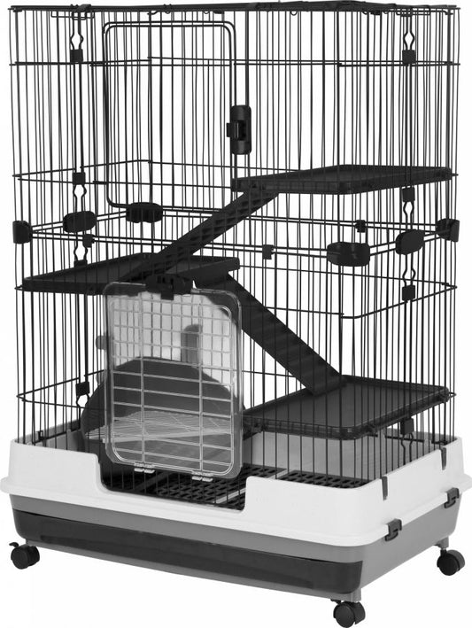 AE Cage Company Nibbles Deluxe 4 Level Small Animal Cage 39"L x 26"W x 43"H image 0