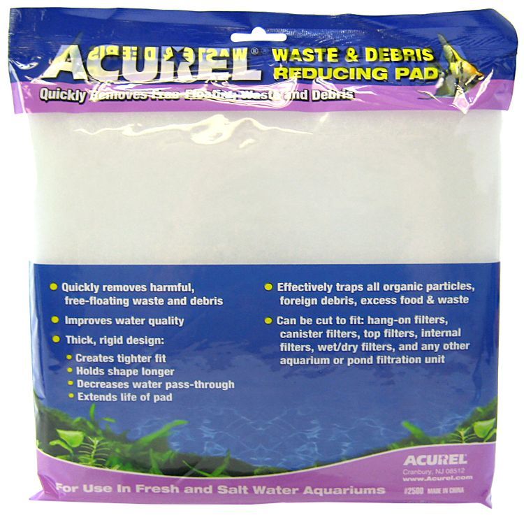 Acurel Waste & Debris Reducing Pad - Polyfiber Media Pad image 0