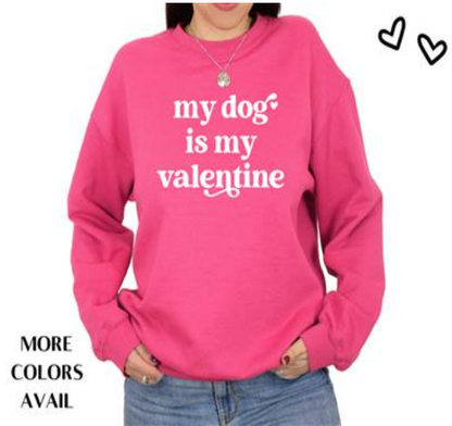 Valentine Sweatshirt Unisex Crew Neck image 0