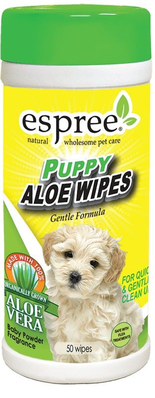 Espree Puppy Aloe Wipes image 0