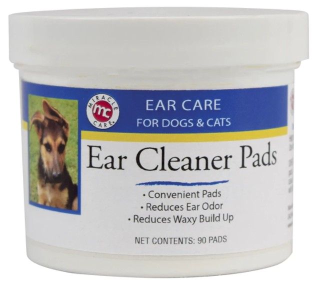 Miracle Care Ear Cleaner Pads for Dogs and Cats image 0