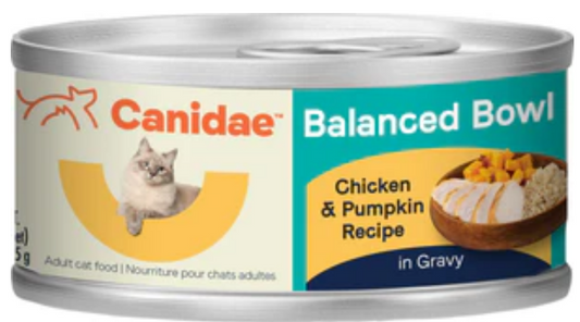 Canidae Balanced Bowl Wet Cat Food - Chicken/Pumpkin - 3 Oz Can - 24 Count Case image 0