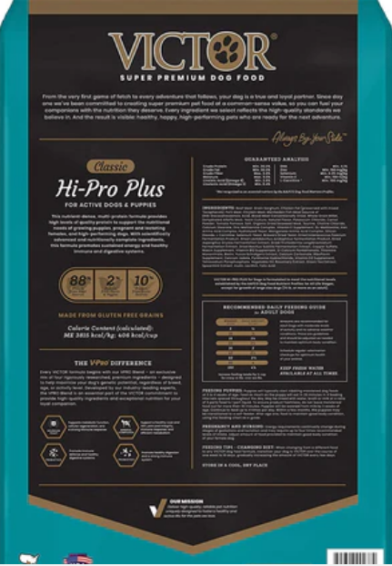 Victor Hi-Pro Plus Formula Dry Dog Food image 1