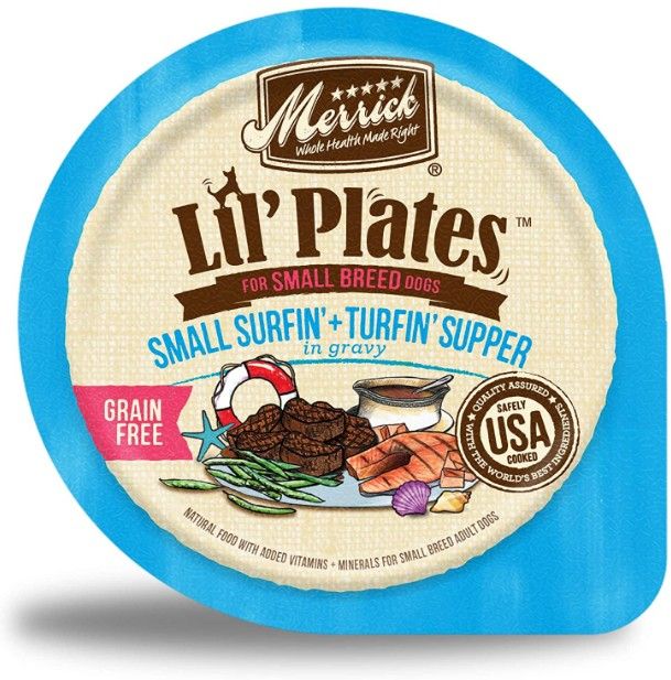 Merrick Lil Plates Grain Free Small Surfin + Turfin Supper image 0