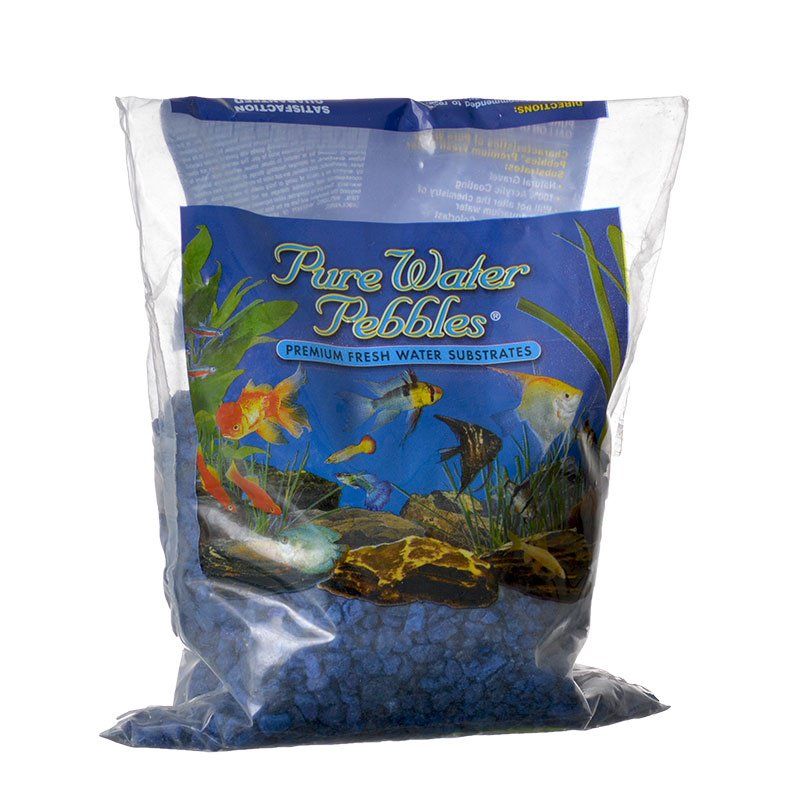 Pure Water Pebbles Aquarium Gravel - Marine Blue image 0