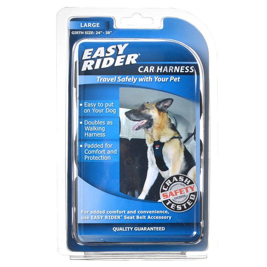 Coastal Pet Easy Rider Car Harness Black image 0