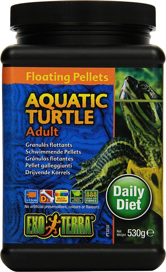 Exo Terra Floating Pellets Adult Aquatic Turtle Food image 0