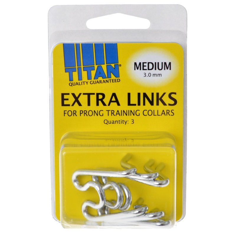 Titan Extra Links for Prong Training Collars image 0
